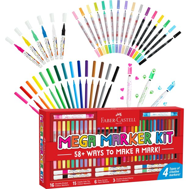 Faber-Castell Mega Marker Set
