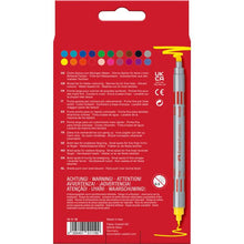 Faber-Castell Double Ended Felt Tip Colour Markers Assorted Pack of 20