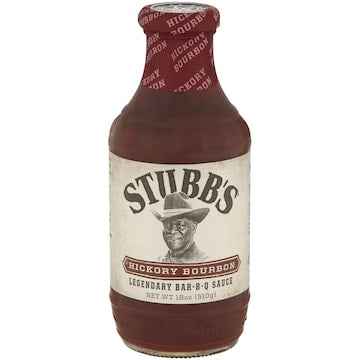 Stubb's Hickory Bourbon BBQ Sauce 510g