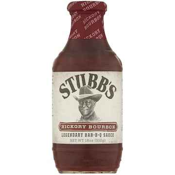 Stubb's Hickory Bourbon BBQ Sauce 510g