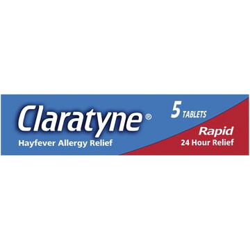Claratyne Hayfever Allergy Relief Antihistamine Tablets 5 pack