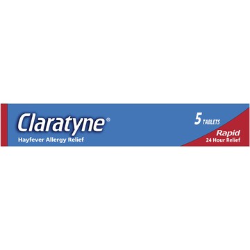 Claratyne Hayfever Allergy Relief Antihistamine Tablets 5 pack