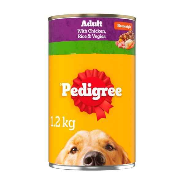 Homestyle Chicken With Rice & Vegies Adult Wet Dog Food Can