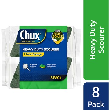 Chux Heavy Duty Scourer Scrubs 8 pack