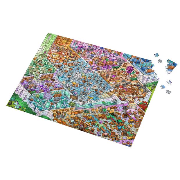 Vizzles Witches and Wizards 1000 Piece Jigsaw Puzzle