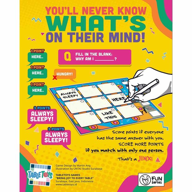 JinxO Board Game
