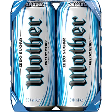 Mother Zero Sugar Original Energy Drink 500mL x 4 pack