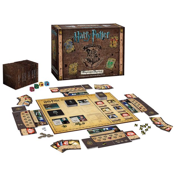 Harry Potter Hogwart Battle: A Cooperative Deck-Building Game