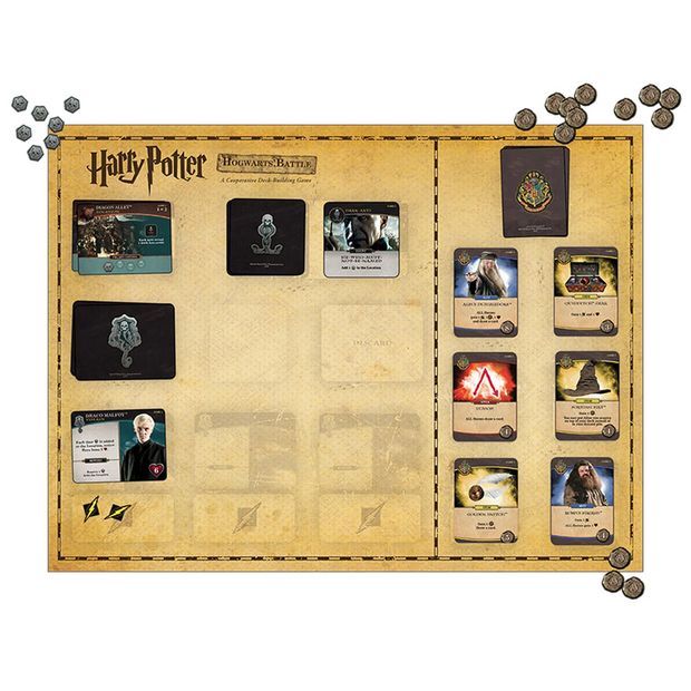 Harry Potter Hogwart Battle: A Cooperative Deck-Building Game