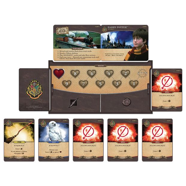 Harry Potter Hogwart Battle: A Cooperative Deck-Building Game