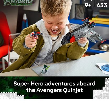 LEGO Super Heroes Marvel Avengers: Doomsday Quinjet 76347