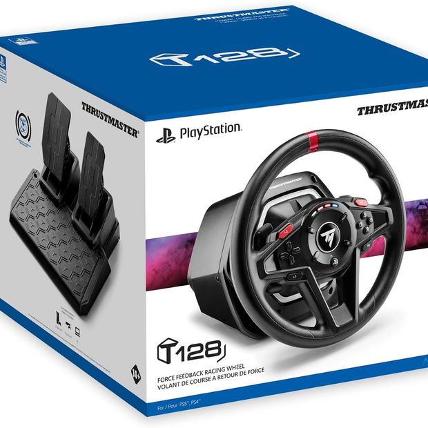 Thrustmaster T128 Racing Wheel for PlayStation & PC