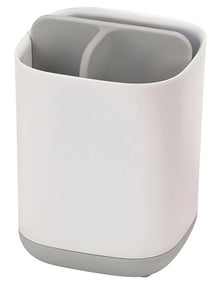EasyStore Toothbrush Caddy in Grey/White