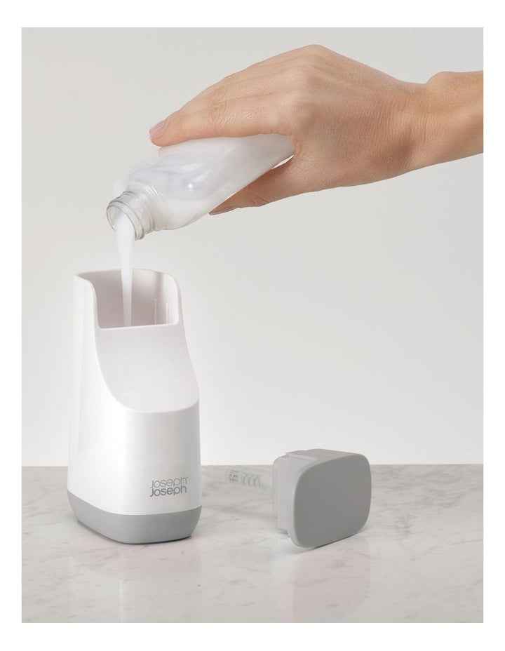 Slim Compact Soap Dispenser in Grey