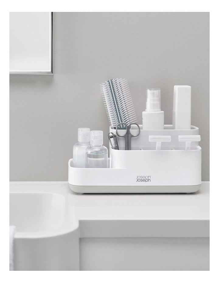 Easy Store Bathroom Caddy in Grey