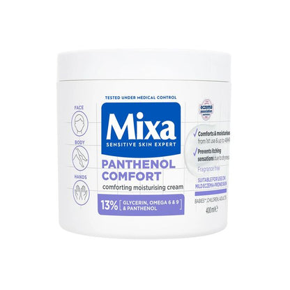 Mixa Panthenol Comforting Moisturising Cream 400ml