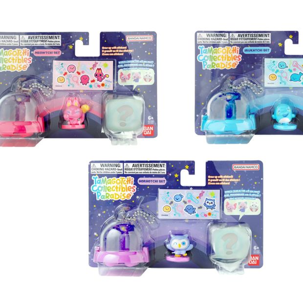 Tamagotchi Collectibles Paradise Series Figure Set - Assorted
