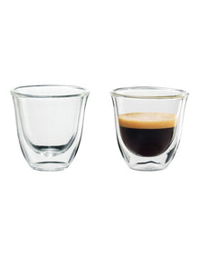 Espresso Thermal Glasses 60ml 2 Pack DBWALLESP