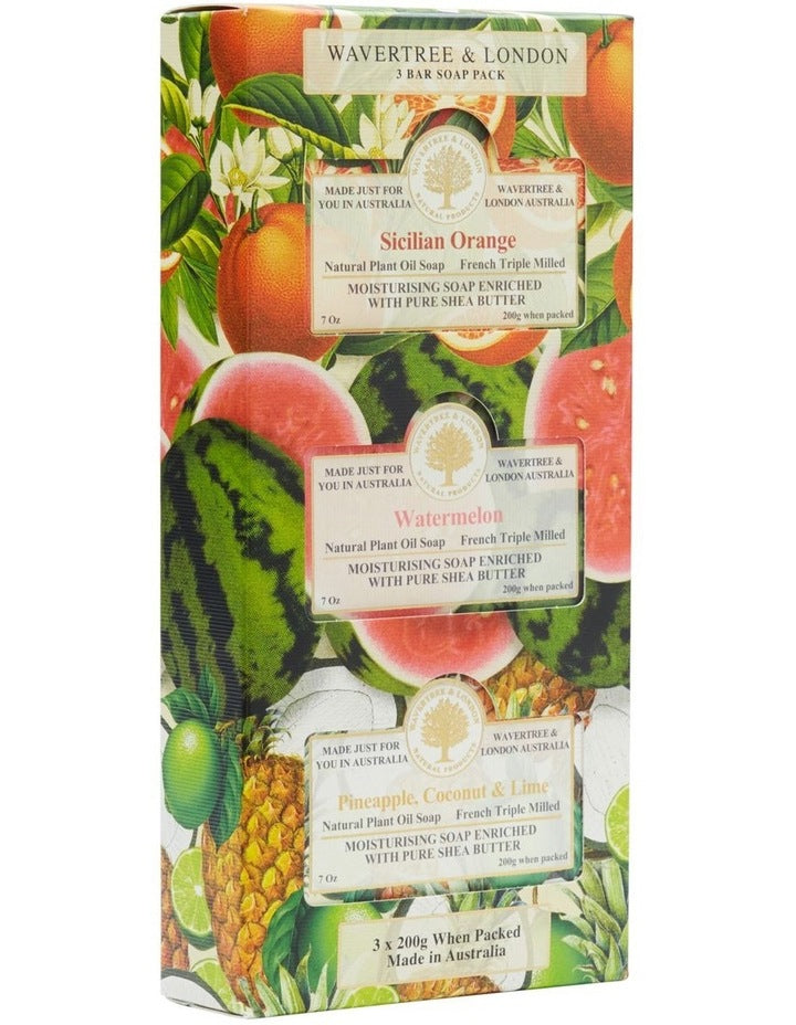 Fruit Trio Soap Pack