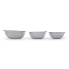 3 Stainless Steel Bowls