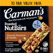 Carman's Nut Bars Almond, Hazelnut & Vanilla 10 pack