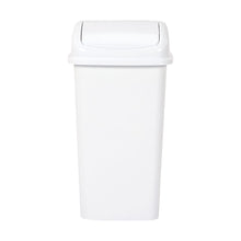 27L Swing Top Bin - White