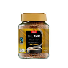 COLES ORGANIC FAIRTRADE GOLD FREEZE DRIED COFFEE