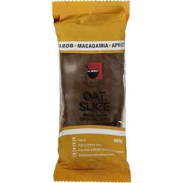 All Natural Bakery Bars Macadamia & Apricot Oat Slice 100g