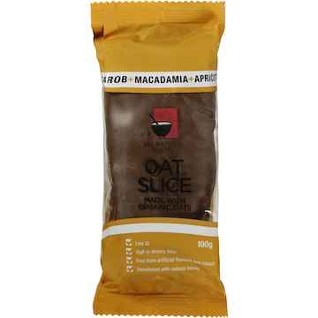 All Natural Bakery Bars Macadamia & Apricot Oat Slice 100g