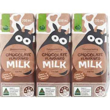 Woolworths Chocolate Milk Poppers 200mL x 6 pack