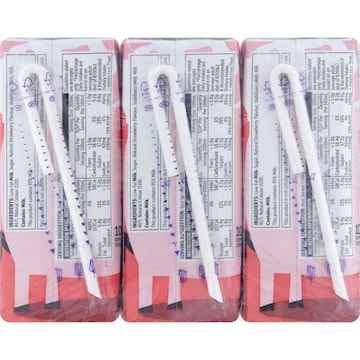 Woolworths Strawberry Milk Poppers 200mL x 6 pack