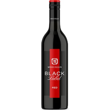 McGuigan Red Varietal Black Label Wine 750mL
