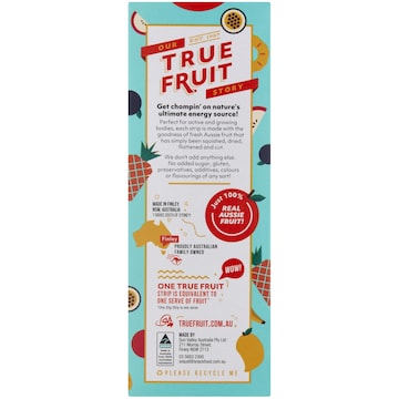 True Fruit Bars Tropical Salad 6 pack