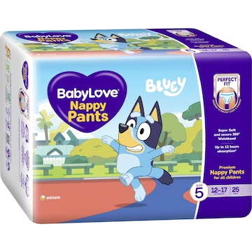 BabyLove Nappy Pants Size 5 (12-17kg) 25 pack