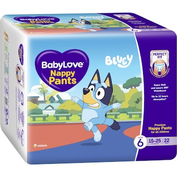 BabyLove Nappy Pants Size 6 (15-25kg) 22 pack