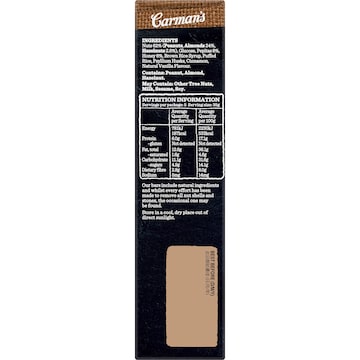 Carman's Nut Bars Almond Hazelnut & Vanilla 5 pack