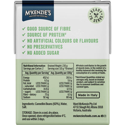 McKenzie's Cannellini Beans 380g