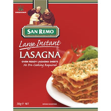 San Remo Lasagne Pasta Large 250g