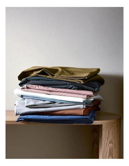 Halo Organic Cotton Sheet Set in Pebble