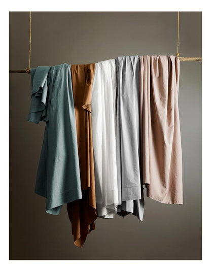 Halo Organic Cotton Sheet Set in Pebble