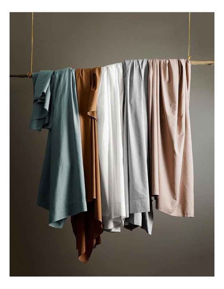 Halo Organic Cotton Sheet Set Steel Charcoal