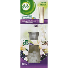 Air Wick Essential Oils Blackberry & Vanilla Silk Reed Diffuser 50ml