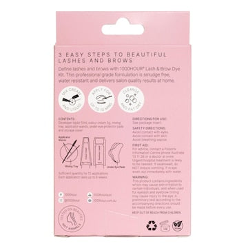 1000Hour Eyelashes & Brow Dye Kit Black each