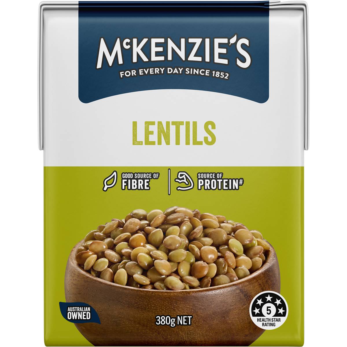 McKenzie's Lentils 380g