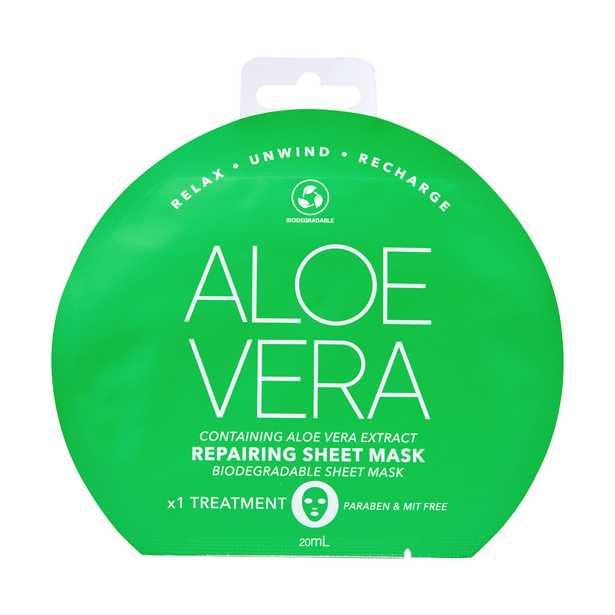 Repairing Sheet Mask - Aloe Vera Extract
