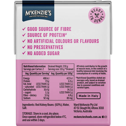 McKenzie's Red Kidney Beans 380g