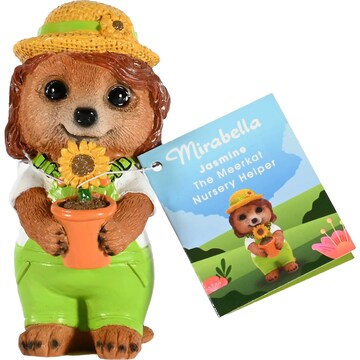 Mirabella Mini Meerkat Jasmine The Nursery Helper each