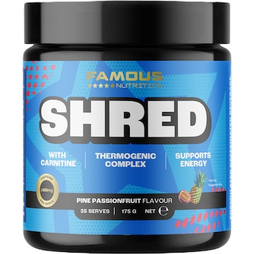 Famous Nutrition Sport Shred + Carnitine Thermogenic Pine Passion 175g