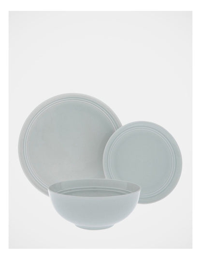Avenue Dinner Set 12 Piece Blue