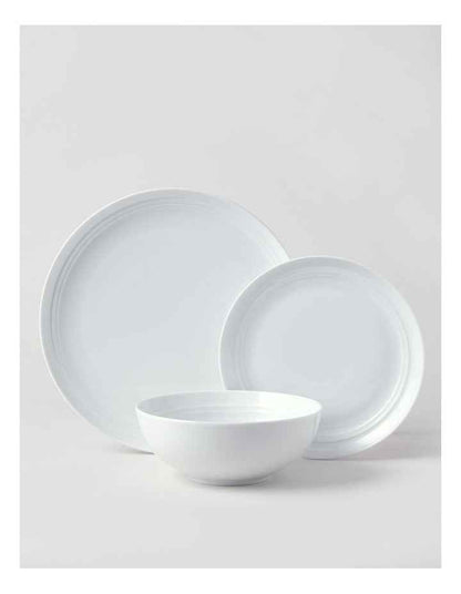 Avenue 12 Piece Dinner Set White